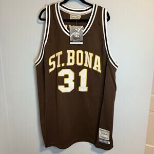 Bob Lanier St. Bonaventure Bonnies Headmaster Campuswear #31 Jersey Size 58 2XL